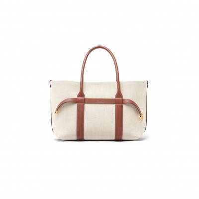 LORO PIANA LOOM SMALL GHIERA SHOPPER FAO7477  (28*19*12cm)